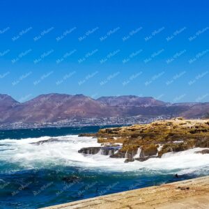 Rocky Beach And Waves At Cape Point Beach In Cape Town South Africa 2