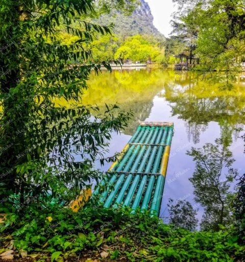 Serene pond in Guilin China 25